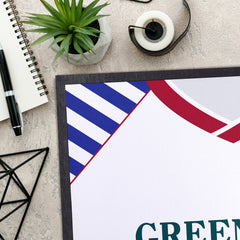 Huddersfield - 1987 Home Shirt - Personalised Retro Door Mat - 60cm x 40cm