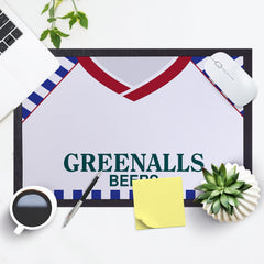 Huddersfield - 1987 Home Shirt - Personalised Retro Door Mat - 60cm x 40cm