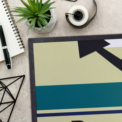 Huddersfield - 1997 Away Shirt - Personalised Retro Door Mat - 60cm x 40cm