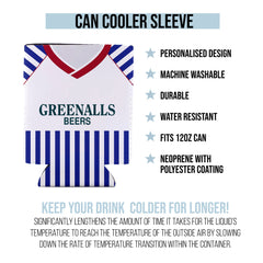 Huddersfield 1987 Home Shirt - Personalised Drink Can Cooler