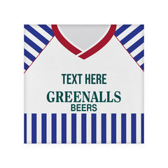 Huddersfield 1987 Home Shirt - Personalised Drink Coaster - Square Or Circle