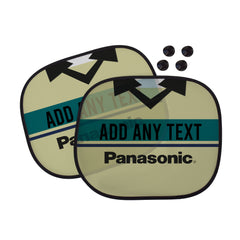 Huddersfield 1997 Away Shirt - Personalised Retro Football Car Sun Shade - Set of 2