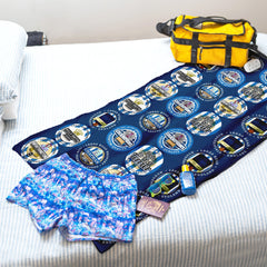 Huddersfield - Football Legends - Microfibre Beach Towel - 150cm x 75cm