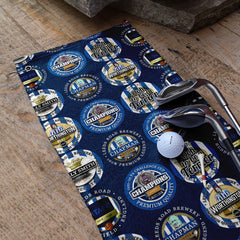 Huddersfield - Football Legends - Retro Lightweight, Microfibre Golf Towel