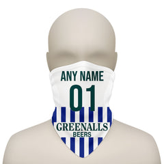 Huddersfield 1987 Home - Personalised Retro Football Snood