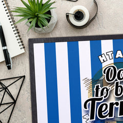 Huddersfield Ooh   - Football Legends - Door Mat -60cm X 40cm