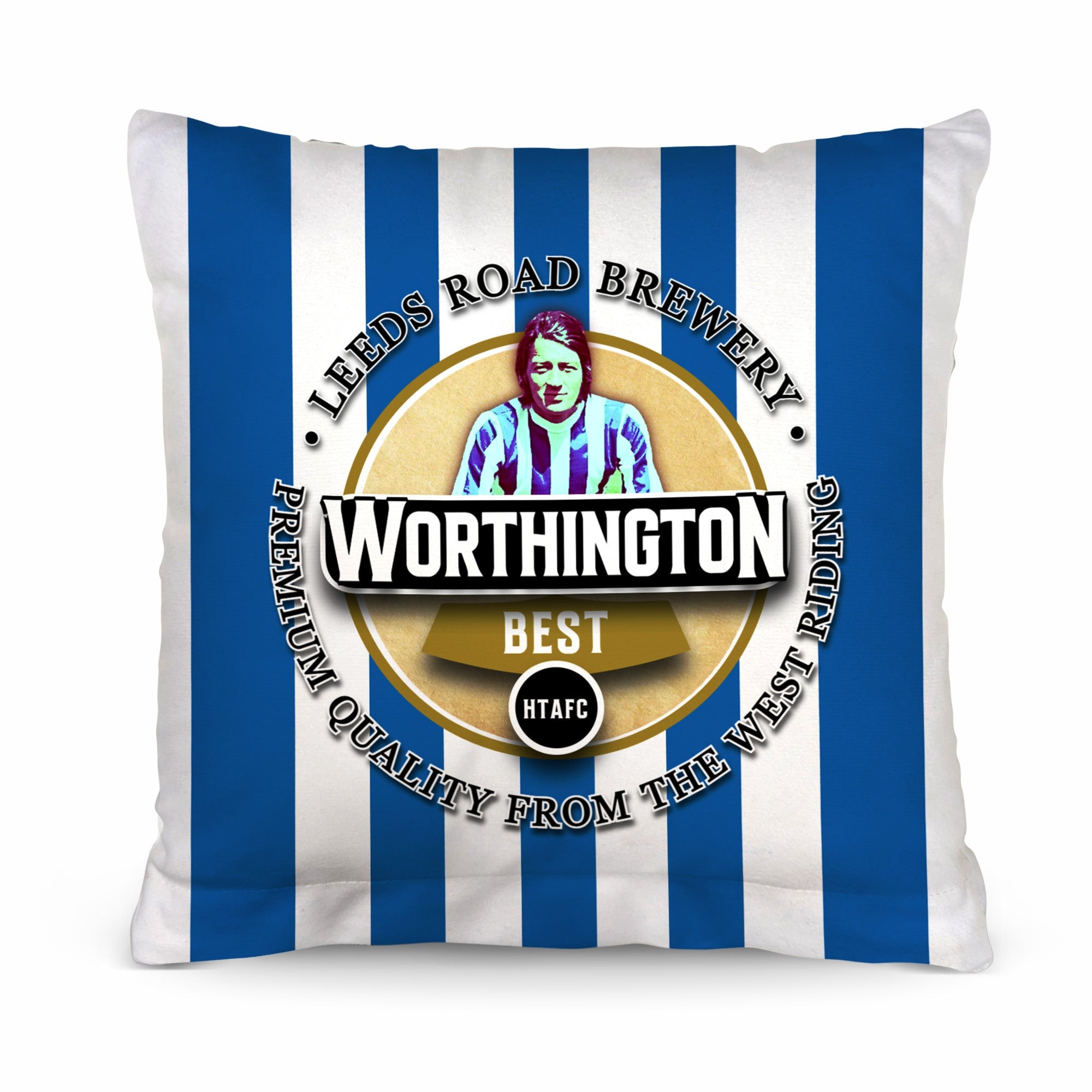 Huddersfield Worthington - Football Legends - Cushion 10inch