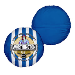 Huddersfield Worthington - Football Legends - Circle Cushion 14inch