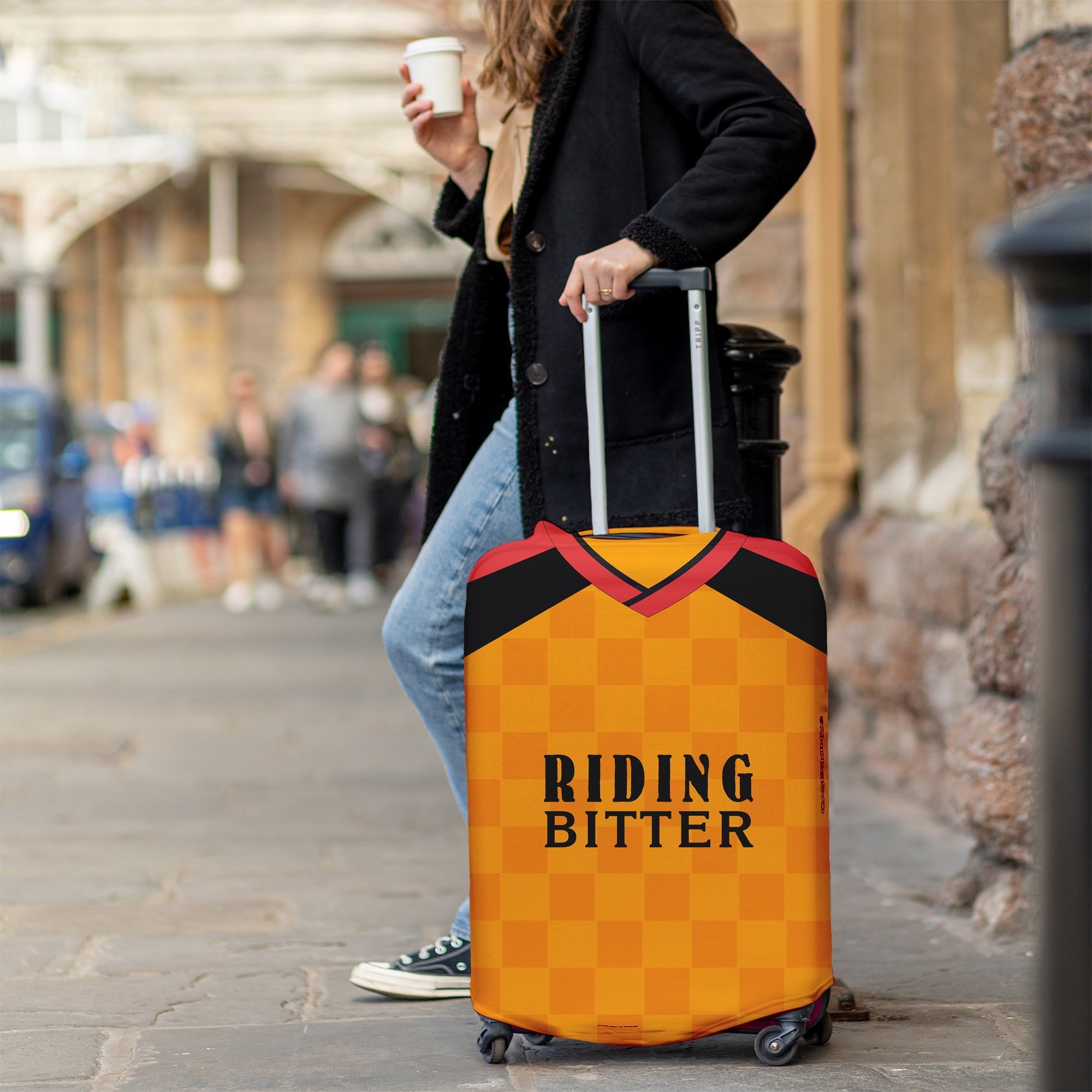 Hull Retro 1998 Home Shirt Luggage Cover - 3 Sizes