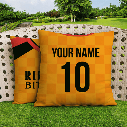 Hull Retro - 1998 - Home Shirt - 45cm or 61cm Retro Showerproof Outdoor Cushion