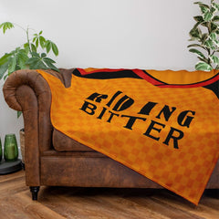 Hull Retro - 1998 - Home Shirt - Personalised Retro Fleece Blanket