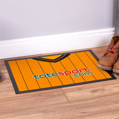 Hull - 2009 Home Shirt - Personalised Retro Door Mat - 60cm x 40cm