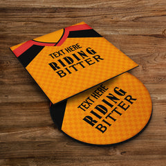 Hull 1998 Home Shirt - Personalised Drink Coaster - Square Or Circle