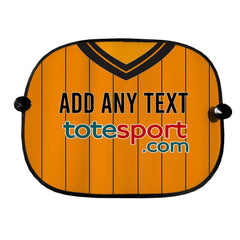 Hull 1998 Home Shirt - Personalised Retro Football Car Sun Shade - Set of 2