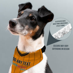 Hull 2009 Home Shirt - Personalised Pet Bandana - 4 Sizes