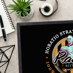 Hull Raich - Football Legends - Door Mat -60cm X 40cm