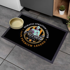 Hull Raich - Football Legends - Door Mat -60cm X 40cm
