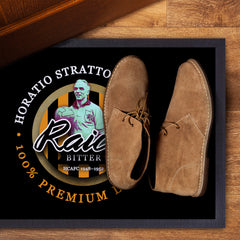 Hull Raich - Football Legends - Door Mat -60cm X 40cm