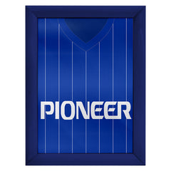 Ipswich Retro 1981 Home Retro Shirt - A4 Personalised Metal Sign Plaque - Frame Options Available