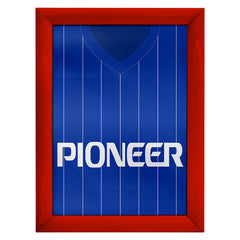 Ipswich Retro 1981 Home Retro Shirt - A4 Personalised Metal Sign Plaque - Frame Options Available