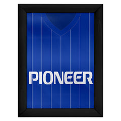 Ipswich Retro 1981 Home Retro Shirt - A4 Personalised Metal Sign Plaque - Frame Options Available
