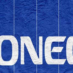 Ipswich Retro 1981 Home Shirt - Personalised Retro Fleece Blanket 150cm X 150cm