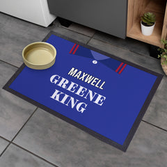 Ipswich 1996 Home Shirt - Personalised Retro Door Mat - 60cm x 40cm