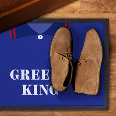 Ipswich 1996 Home Shirt - Personalised Retro Door Mat - 60cm x 40cm