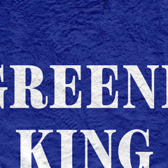 Ipswich Retro 1996 Home Shirt - Personalised Retro Fleece Blanket 150cm X 150cm