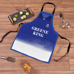Ipswich Town 1996 Home Shirt - Personalised Retro Football Novelty Water-Resistant, Lazer Cut (no fraying) Light Weight Adults Apron