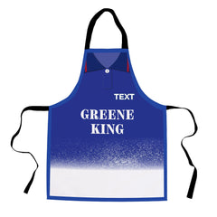Ipswich Town 1996 Home Shirt - Personalised Retro Football Novelty Water-Resistant, Lazer Cut (no fraying) Light Weight Adults Apron