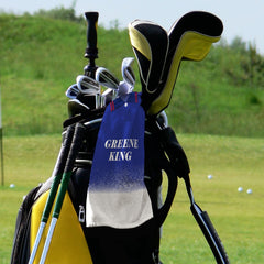 Ipswich Town 1996 Home Shirt - Retro Lightweight, Microfibre Golf Towel