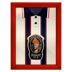Ipswich Retro 1997 Away Retro Shirt - A4 Personalised Metal Sign Plaque - Frame Options Available
