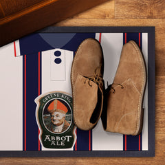 Ipswich 1997 Away Shirt - Personalised Retro Door Mat - 60cm x 40cm