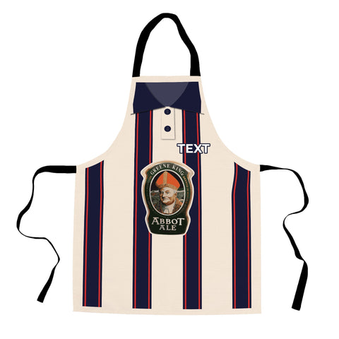 Ipswich Retro 1997 Away Shirt - Personalised Retro Football Adults Apron