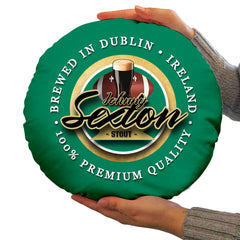 Ireland Rugby Union Sexton  - Legend Collection - Circle Cushion 14inch