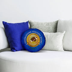 Italy Rugby Union 1928  - Legend Collection - Circle Cushion 14inch