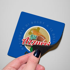 Italy Rugby Union Azzurri - Coaster - Circle or Square