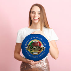 Italy Rugby Union Troncon  - Legend Collection - Circle Cushion 14inch