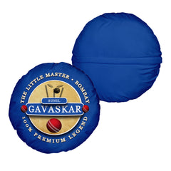 India Gavaskar  - Legend Collection - Circle Cushion 14inch