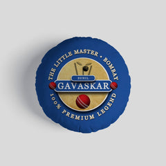 India Gavaskar  - Legend Collection - Circle Cushion 14inch