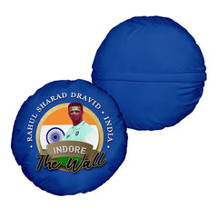 India Rahul Dravid  - Legend Collection - Circle Cushion 14inch