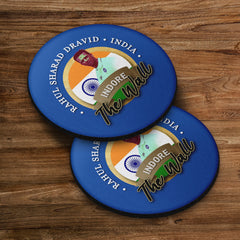 India Rahul Dravid - Coaster - Circle or Square