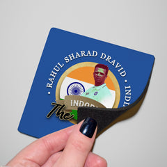 India Rahul Dravid - Coaster - Circle or Square