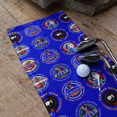 Ipswich - Football Legends - Retro Lightweight, Microfibre Golf Towel
