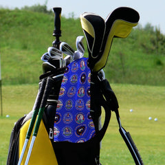 Ipswich - Football Legends - Retro Lightweight, Microfibre Golf Towel