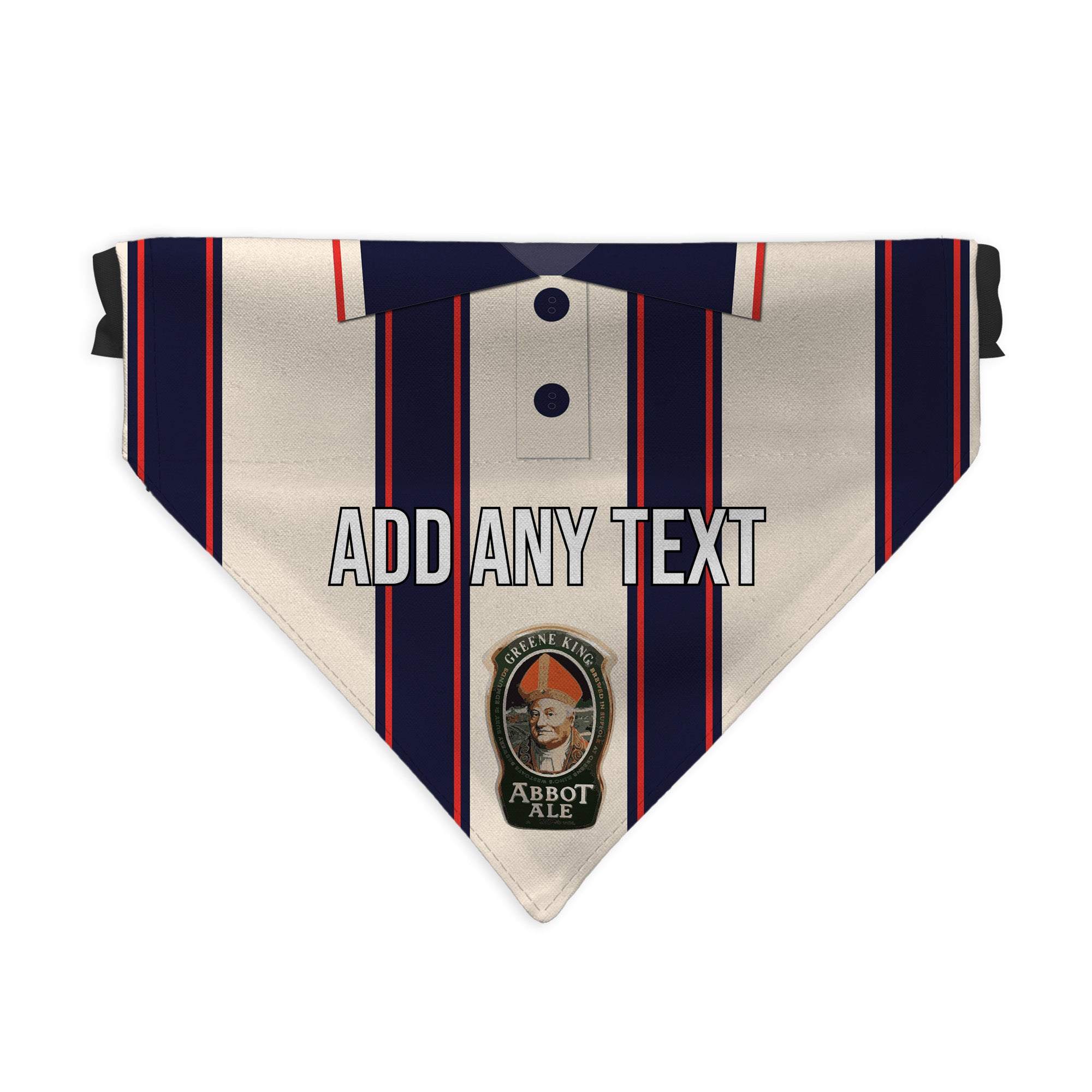 Ipswich 1997 Away Shirt - Personalised Pet Bandana - 4 Sizes