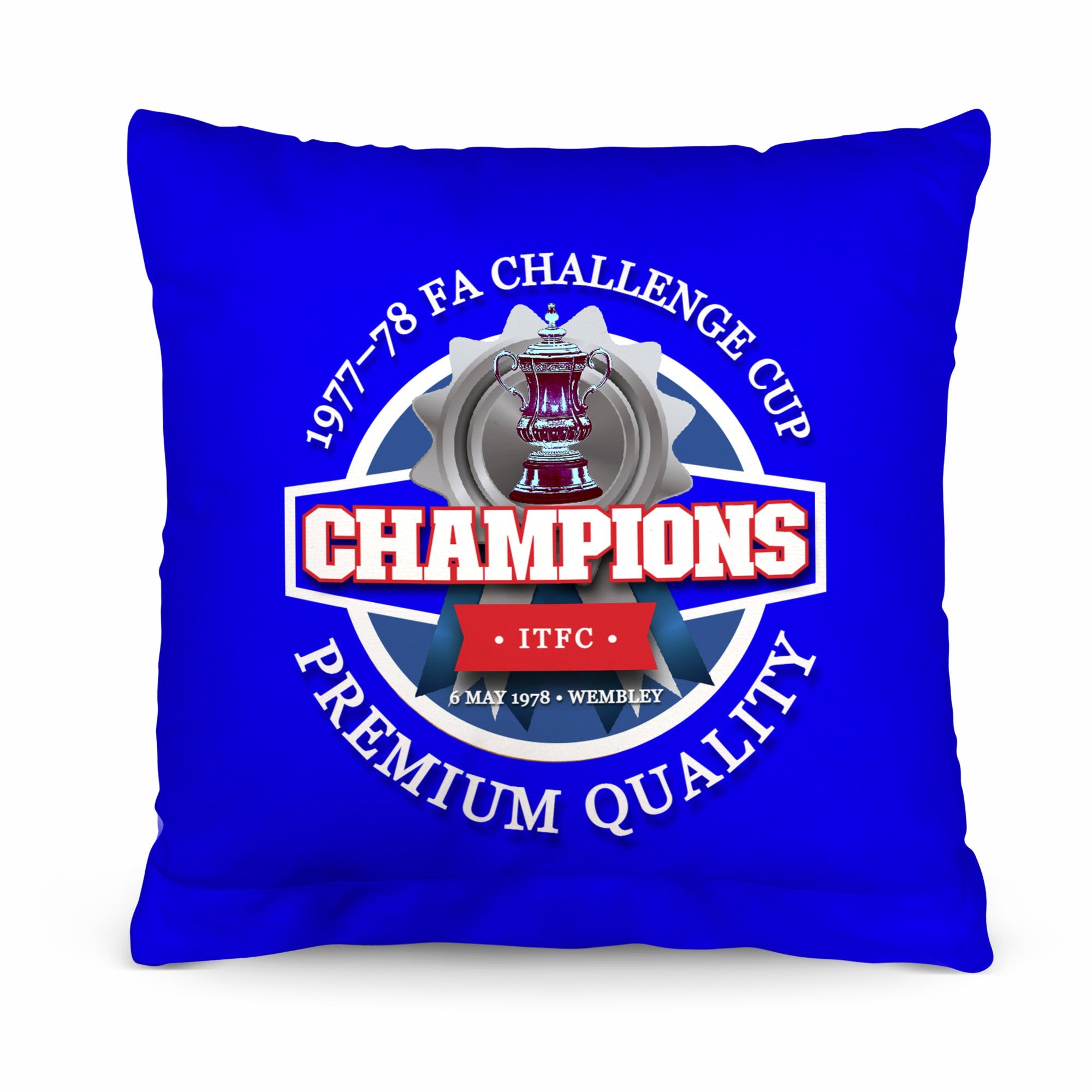 Ipswich FA Cup - Football Legends - Cushion 10inch