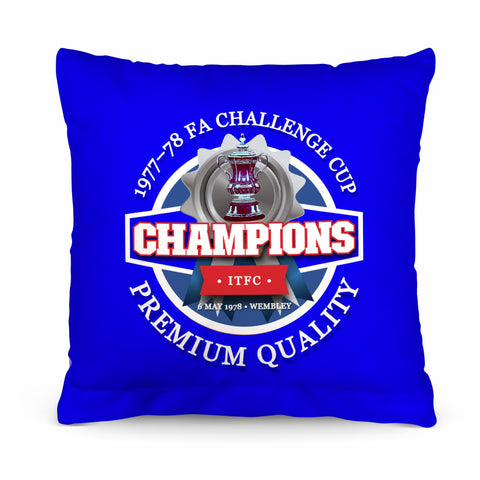 Ipswich FA Cup - Football Legends - Cushion 10inch