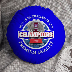 Ipswich FA Cup - Football Legends - Circle Cushion 14inch
